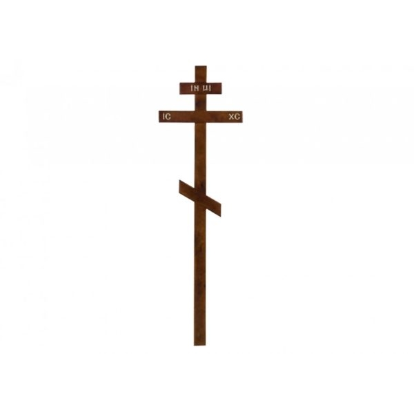 Крест намогильный сосновый «Стандарт» К1 - Бюро ритуальных услуг "Возрождение"